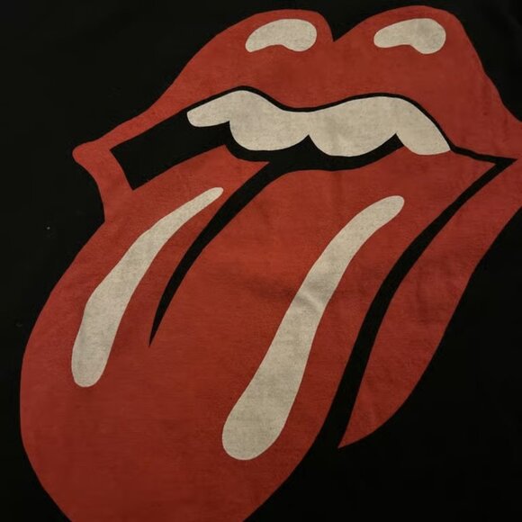 Rolling Stones 2019 Concert Tour Black T-Shirt Stones Tongue Graphic - Picture 2 of 3